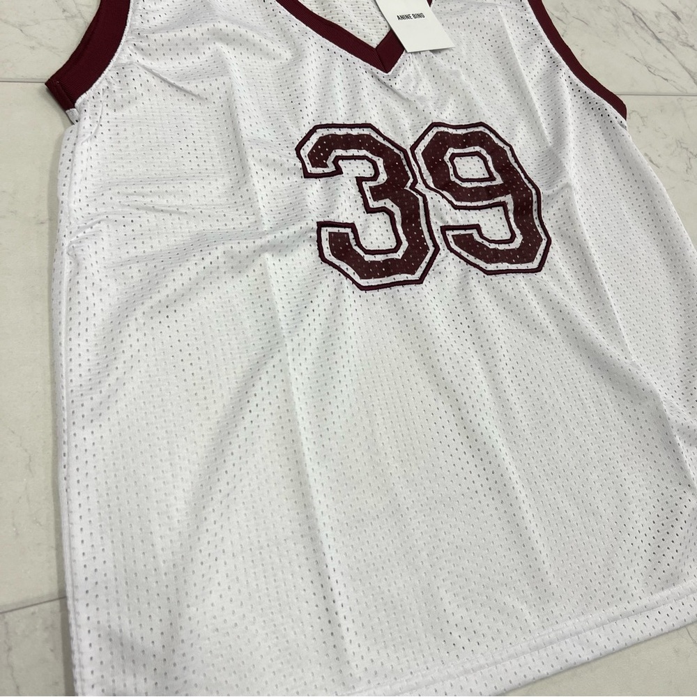 (AB-4) Anine Bing Number 39 Jersey Top - Picture 5 of 6
